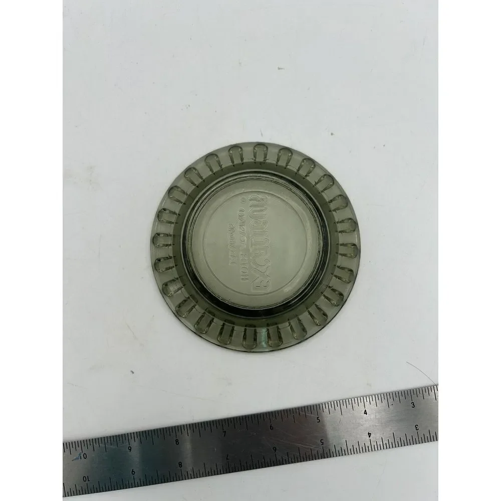 Vintage Excalibur Hotel and Casino Ashtray Smoke Grey‎